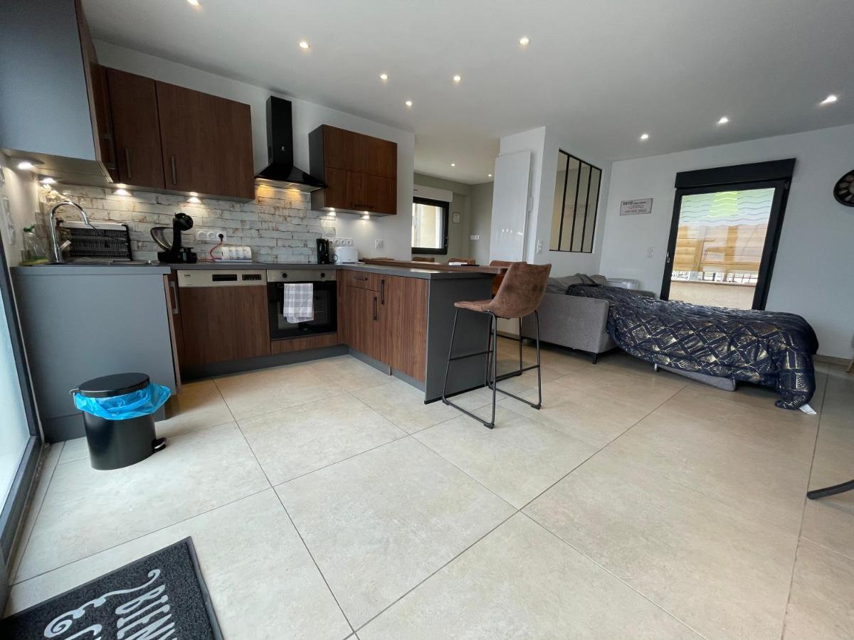 Studio Loft Du Lac Avec Terrasse Avec Vue Sur Le Lac Et La Motte Apartment Vaivre-et-Montoille Exterior foto